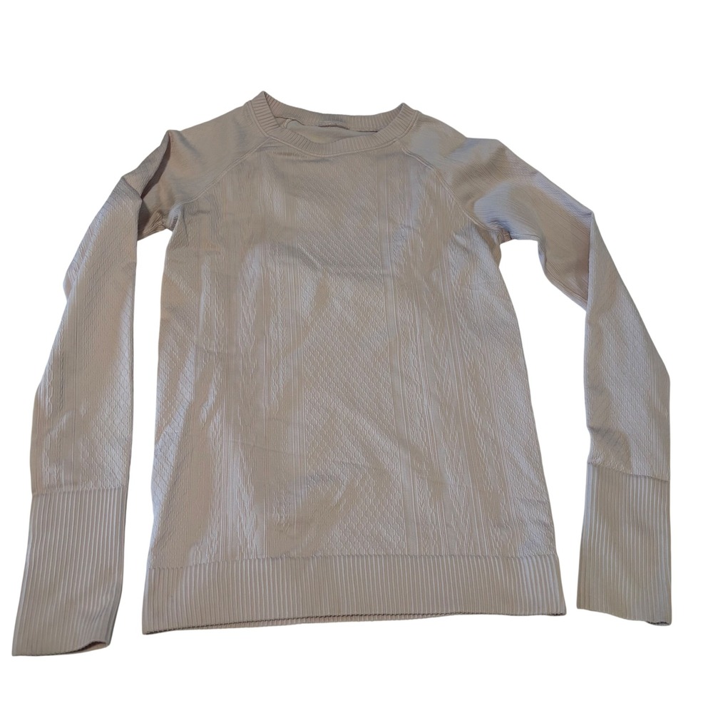 Lululemon Swiftly Tech Long Sleeve Crewneck Shirt Pink Lavender Activewear Top